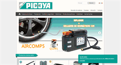 Desktop Screenshot of picoya.es